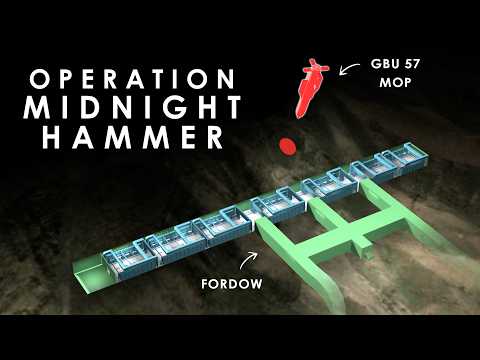 How US B-2 Bombers Strikes Inside Iran’s Fordow Nuclear Site using Decoy & Deception #iran #usa