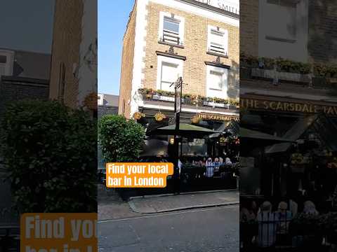 Find your local bar in London #LondonBars #LondonPubs #LondonNightlife