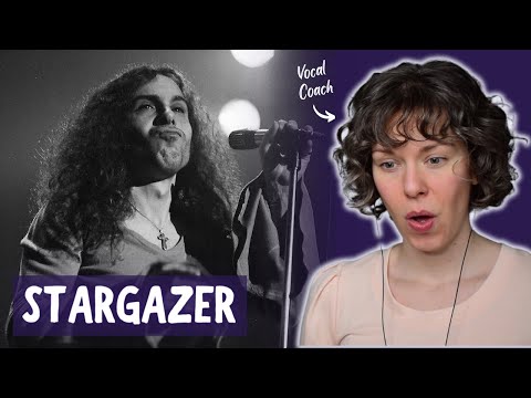 Rainbow performing "Stargazer" - First time reaction and vocal analysis featuring Ronnie James Dio