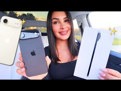the most iconic iphone air unboxing *space black & light gold!* 📱☁️✨