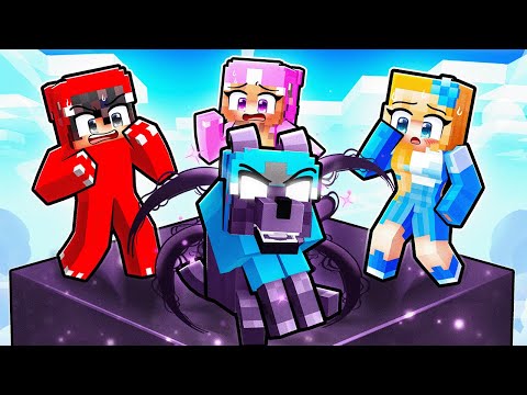 I Pretended to be a DOG on a DARK One Chunk With Crazy Fan Girl In Minecraft!