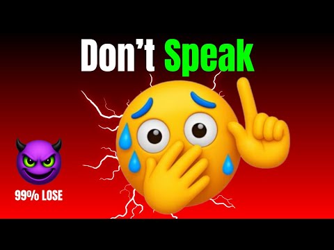 Don't Speak While Watching This Video… (Impossible Challenge!) 🔥