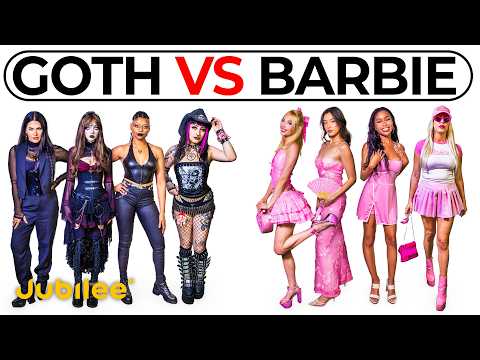Goths and Barbies Swap Styles | Fit Fight