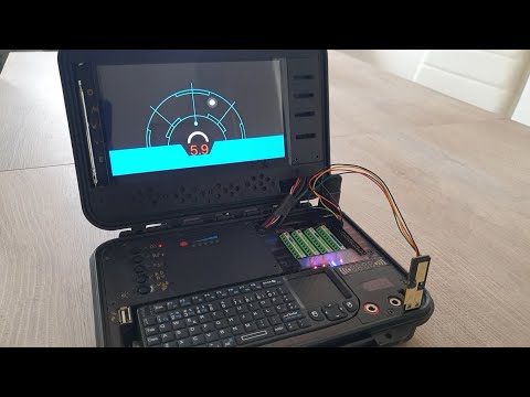 DIY: Motion Tracker module Human/Aliens presence radar on Cyberdeck