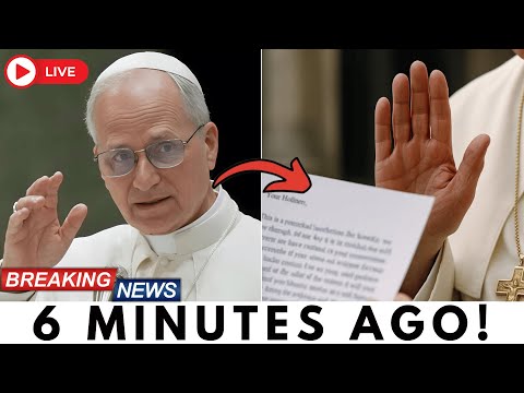 ✝️ Pope Leo XIV Refused to Read the Homily They Wrote for Him — And the Vatican Went Silent