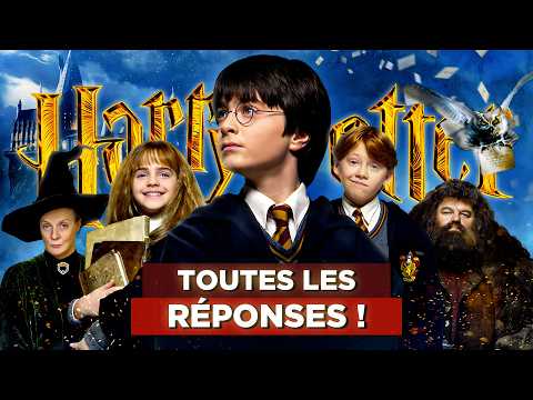 TOUTES les QUESTIONS SANS REPONSE du FILM HARRY POTTER À L'ÉCOLE DES SORCIERS