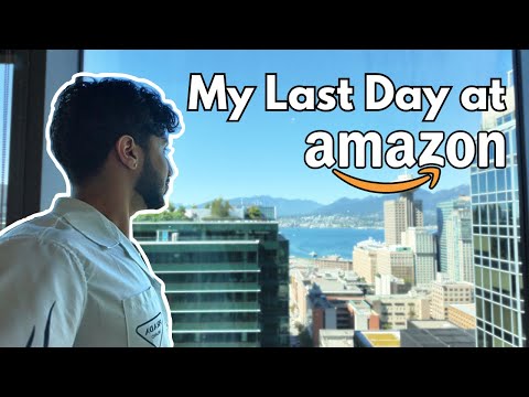 My Last Day as an Amazon Intern | Honest Review of the SDE Internship