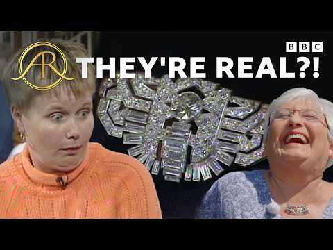 Owners React To Dazzling Diamond Valuations | BBC Antiques Roadshow UK