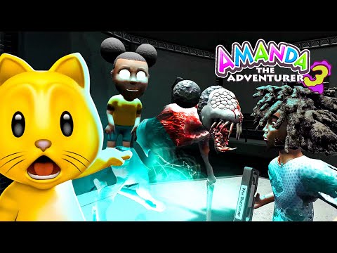 Amanda The Adventurer 3 TRUE ENDING - REBECCA KILLS AMANDA MONSTER?!
