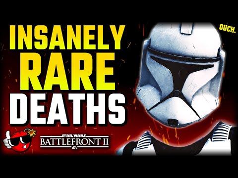 10 DEATHS You’ve RARELY Seen - Star Wars Battlefront 2