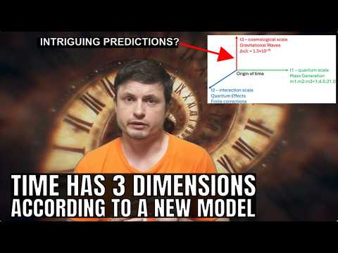 Model Suggests Time Has 3 Dimensions and Makes Intriguing Predictions