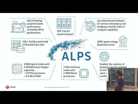 "Case Study: Kubernetes at the Swiss National Supercomputing Centre (CSCS)" by Dino Conciatore, CSCS