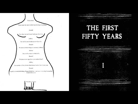 epstein's birthday book came out