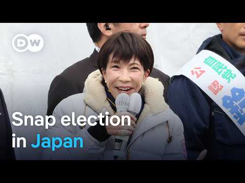 Voters in Japan prepare for snap election: What's at stake | DW News