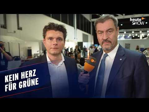 CSU 💔 GRÜNE: Kann Lutz van der Horst die Parteien zusammenbringen? | heute-show vom 18.10.2024