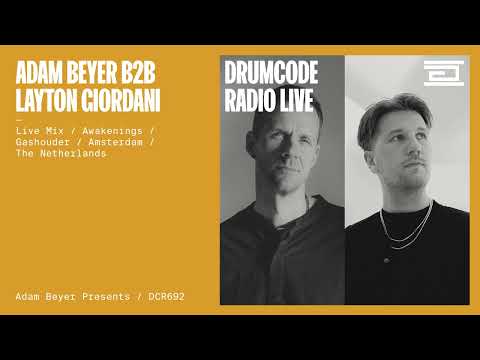 Adam Beyer B2B Layton Giordani live mix from Awakenings at Gashouder [Drumcode Radio Live/DCR692]