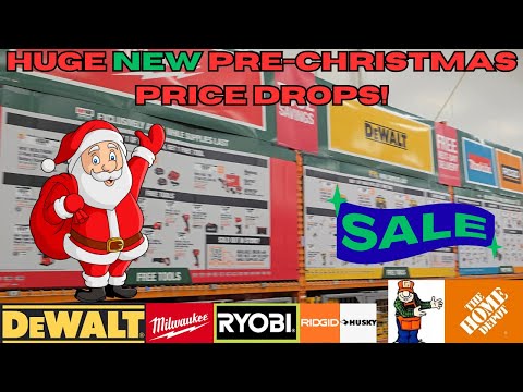 Huge New Price Drops Before Christmas at Home Depot 