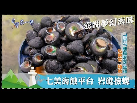 台灣第一等【澎湖限定夢幻海味 七美海蝕平台黑鐘螺／海蛭貓仔崎 在地人私房菜】 _精選特輯