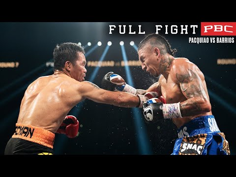 Pacquiao vs Barrios FULL FIGHT: July 19, 2025 | PBC PPV on Prime Video