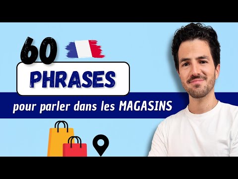 😄🛍️ 60 Useful French Phrases for Shopping in France | French DIALOGUES