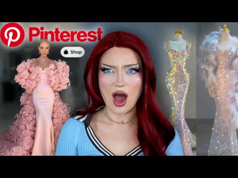 I ordered Pinterest gowns that look WAY too good to be true