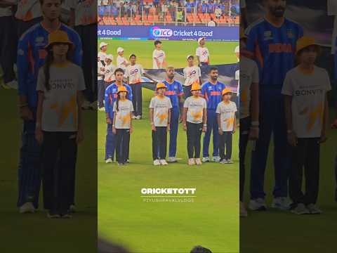 Narendra modi stadium national anthem moment #shorts #ytshorts #narendramodistadium