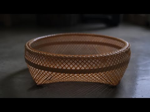 대나무 바구니 만들기 #01 (죽공예. 竹細工, bamboo basket, hand craft)