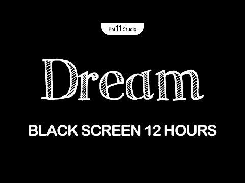 Floating in Dreams – Sleep Music with Soft Pads | Sleeping Music for Deep Sleeping | Black Screen