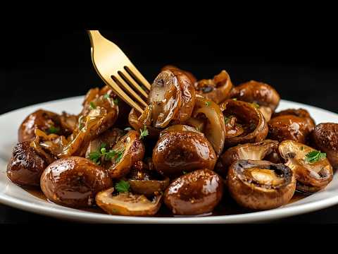 Pilze mit Knoblauch – leckerer als Fleisch! Das beste Rezept für gebratene Pilze