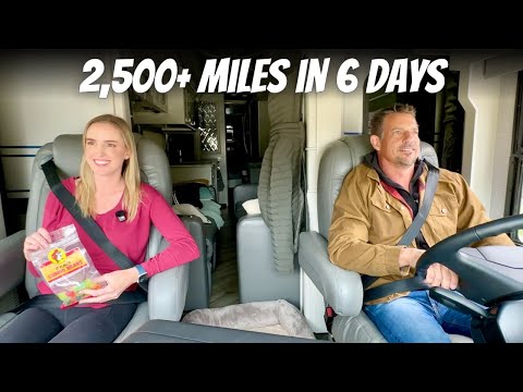 Cross country in a LUXURY RV | Life on the road UNFILTERED