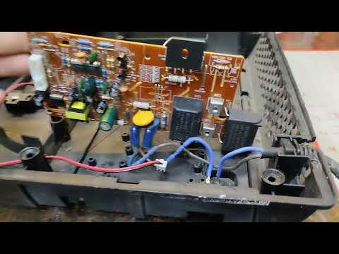 Ремонт индукционной плиты из Светофора. Ремонт дежурки и замена транзистора.