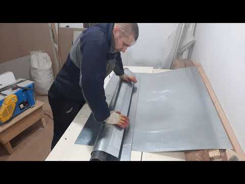 DIY chimney or how to save money on pipes, making a pipe for a potbelly stove.