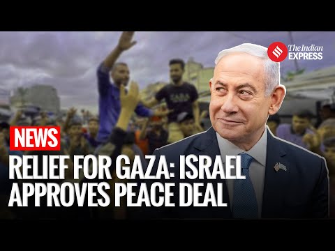 Israel Approves US-Brokered Gaza Ceasefire Deal | Donald Trump | Netanyahu | Israel-Hamas War