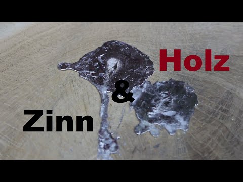 Holz verzinnen #1 Eiche Küchentheke
