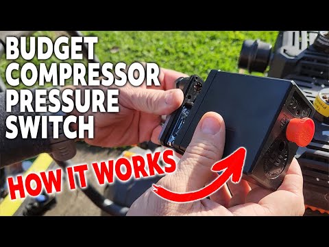 How a Budget Air Compressor PRESSURE SWITCH Works!