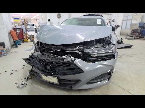 Totaled but Not Dead! Watch This Acura TLX ASPEC 2025 Rise From the Ashes.