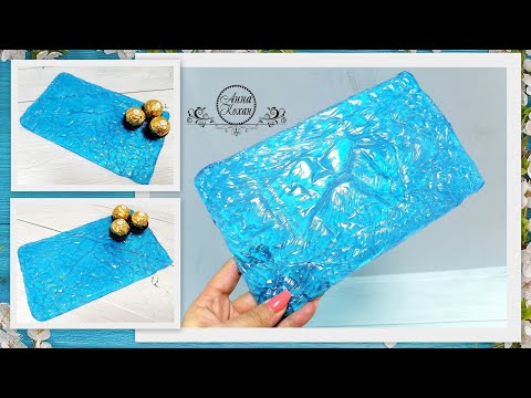 DIY⚠AN ICE CUBE MADE OF EPOXY RESIN WITHOUT A SPECIAL MOLD-EXPERIMENT!⚠