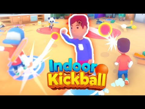 Indoor Kickball game is actually incredible