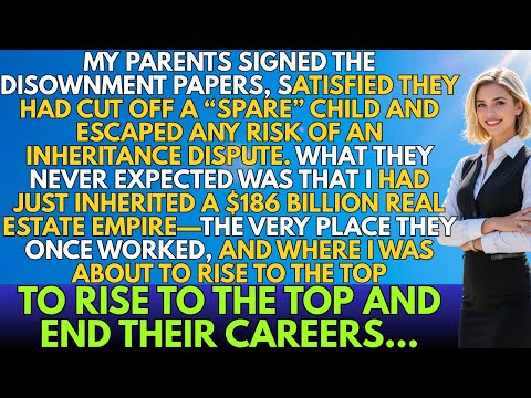 My parents smiled disowning me, unaware I inherited their workplace empire—and became the end...