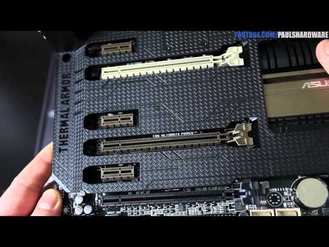 ASUS Sabertooth Z87 Intel Haswell 1150 Motherboard Unboxing & Overview