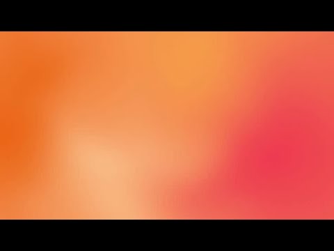 Warm Orange Aura Background