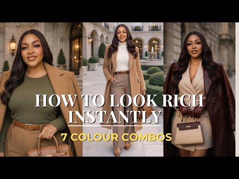7 Color Combos That Make You Look Expensive Instantly