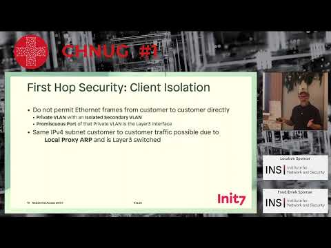 CHNUG 1 - Residential Access @Init7 - Thomas Fritz