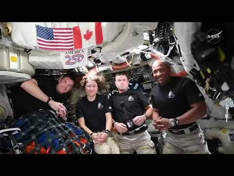 Artemis II crew congratulated by Trump after historic journey around the moon