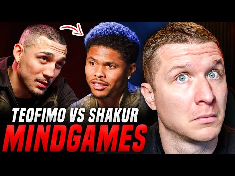 IS TEOFIMO TRYING TO GET INTO SHAKUR STEVENSON’S HEAD? | W.A.D.E Concept X The Ring 