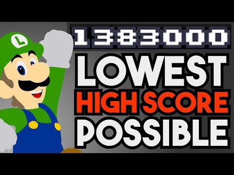 What is the Lowest Possible High Score in New Super Luigi U? (Normal Levels)