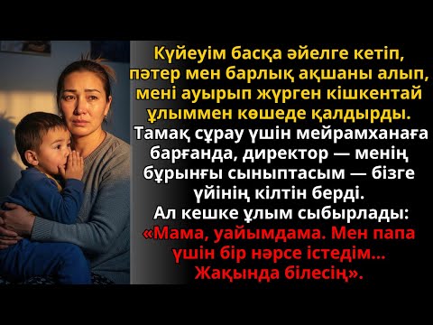 Күйеуім сатқындап бәрін тартып алды, бірақ ұлымның бір сыбыры тағдырымды өзгертті | Әсерлі әңгіме