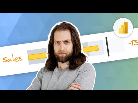 Building bullet charts in Power BI reports