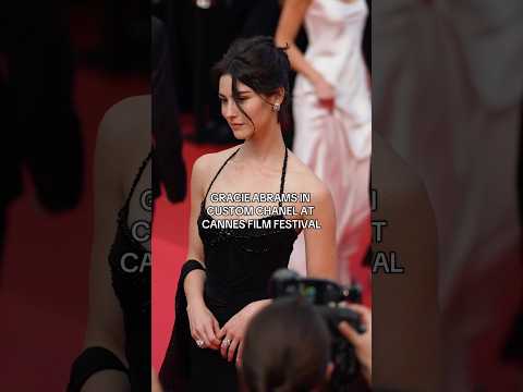 Cannes looks good on #GracieAbrams. 🖤#CannesFilmFestival #Chanel