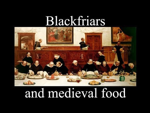 A rambling video about friars, guilds, medieval cookery, herbalism, and what counted as 'fish'